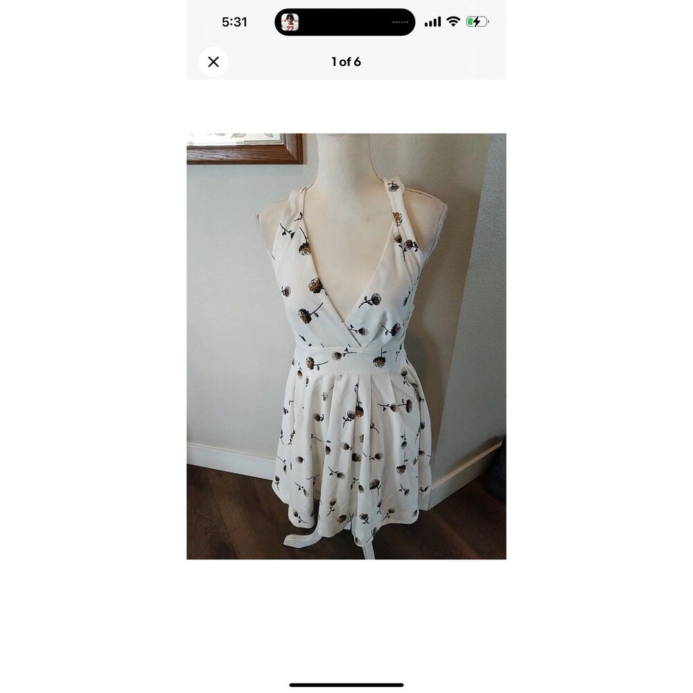 Free People Dandelion flare  swing dress Size 6